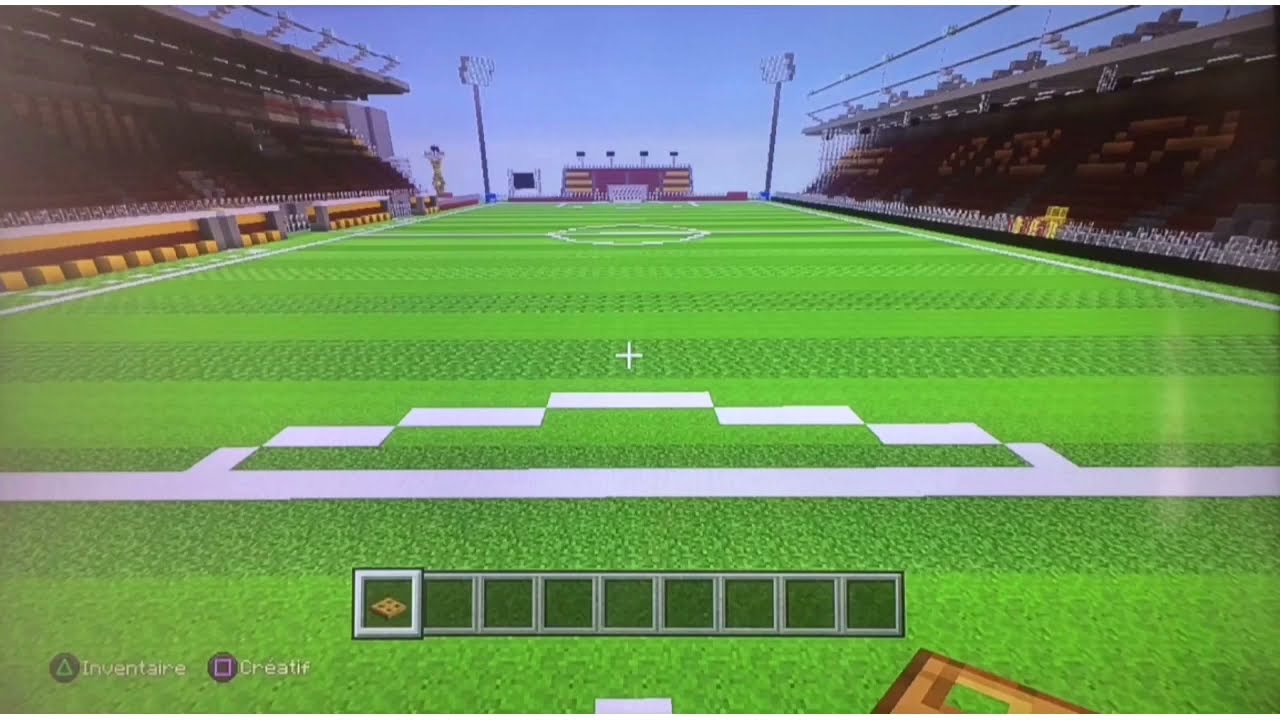 Stade de la Source d’Orléans sur Minecraft !!