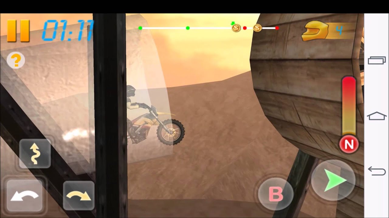 Bike Racing 3D level 20 Walkthrough all 3 stars