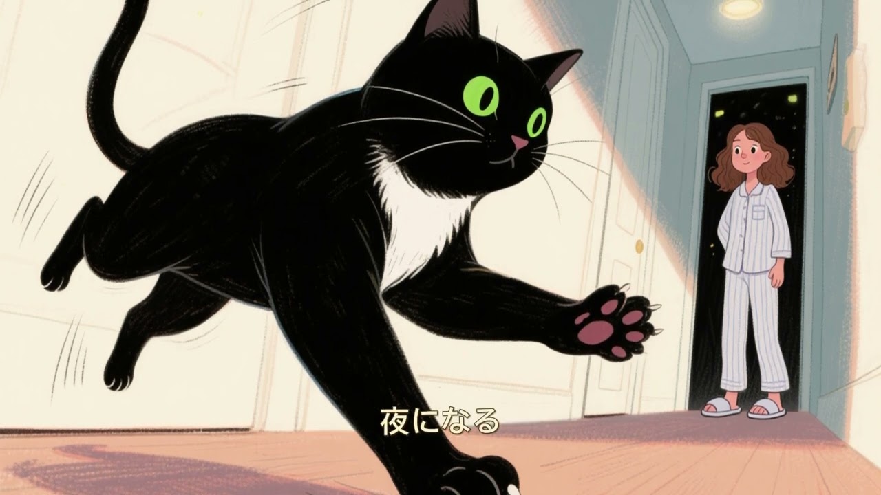 猫が夜にテンションが上がる理由