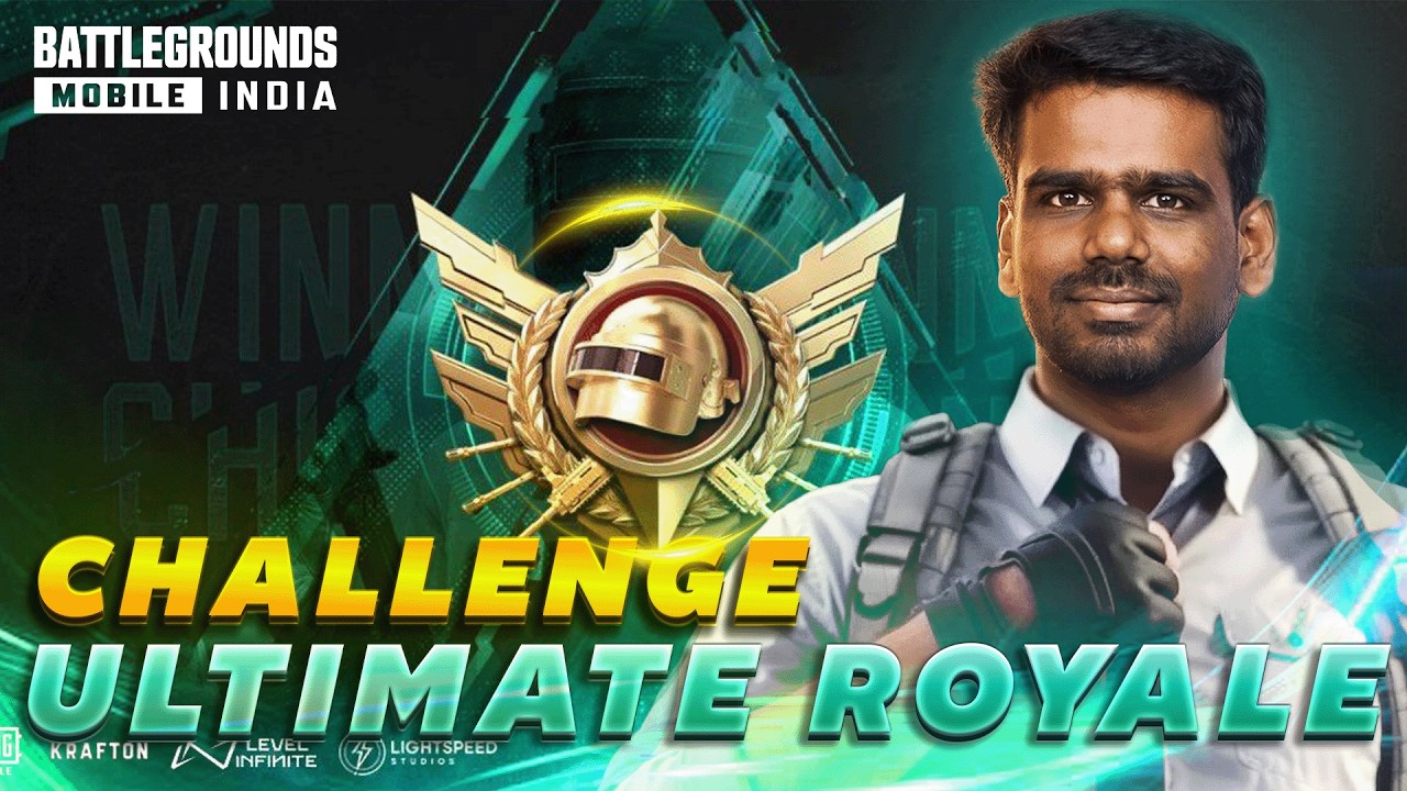 ULTIMATE ROYAL CHALLENGE PUBGMOBILE aka BGMI....!