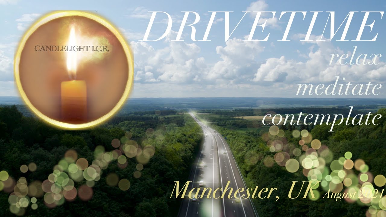 Manchester and Trafford Park - stormy summer's drive - RELAX, MEDITATE, CONTEMPLATE