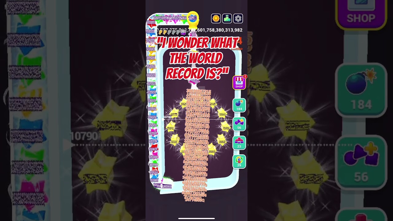 Playing way too much Bounce Merge!  #bouncemerge #worldrecord