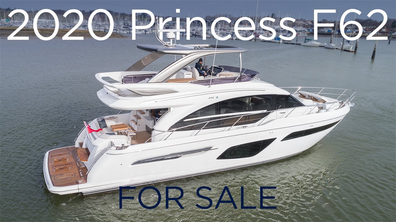 2020 Princess F62 'Hustle' SOLD