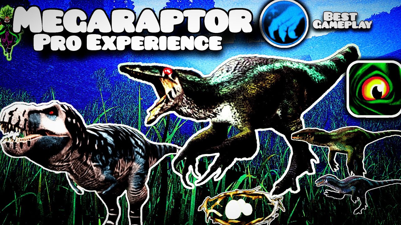MEGARAPTOR | LIFE EXPERIENCE 0%TO%100 THE CURSED ISLE  💫#game #dinosaur #viral #video #funny 