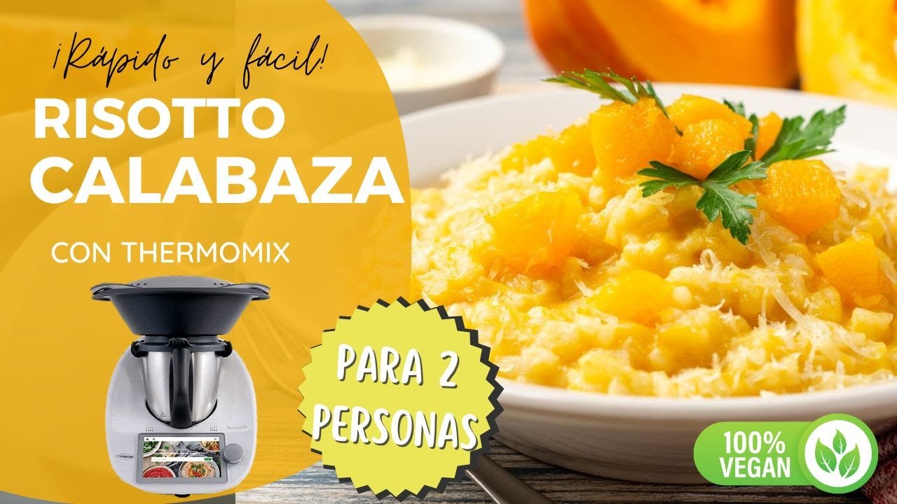 RISOTTO de CALABAZA 🎃 con THERMOMIX
