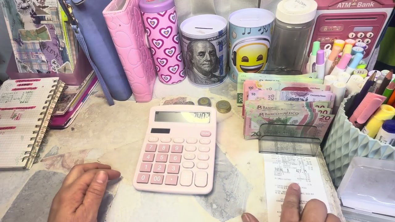 Presupuesto de la segunda semana de febrero , gastos fijos y variables #presupuesto #ahorros 