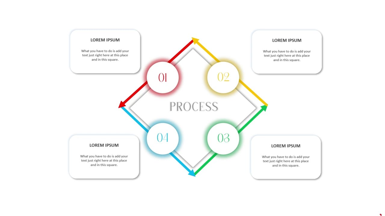 4-step powerpoint infographic design #powerpoint