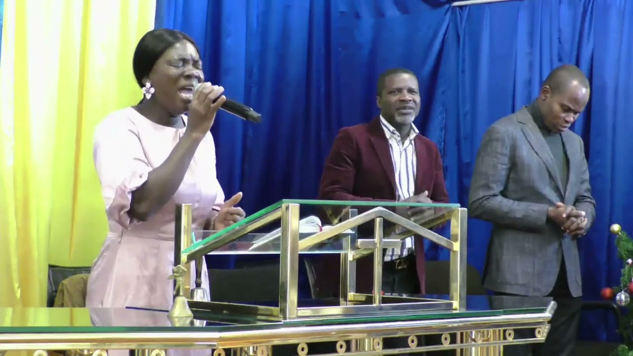 Powerful Song Ministration by Sis. Betty Bonney at Church of Pentecost Billstedt Assembly 