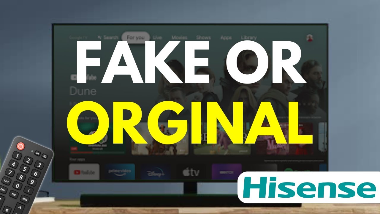 Как отличить оригинальный телевизор Hisense от поддельного (полное руководство)