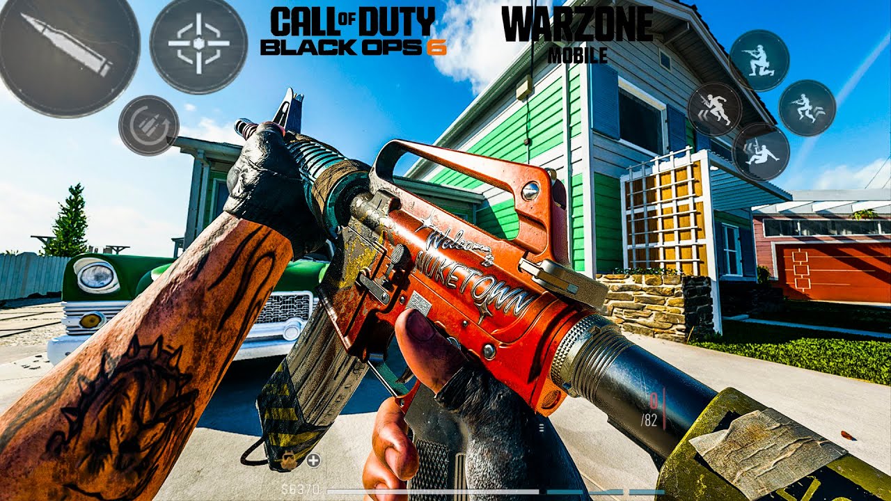 WARZONE MOBILE NUKETOWN ANDROID MAX GRAPHICS GAMEPLAY