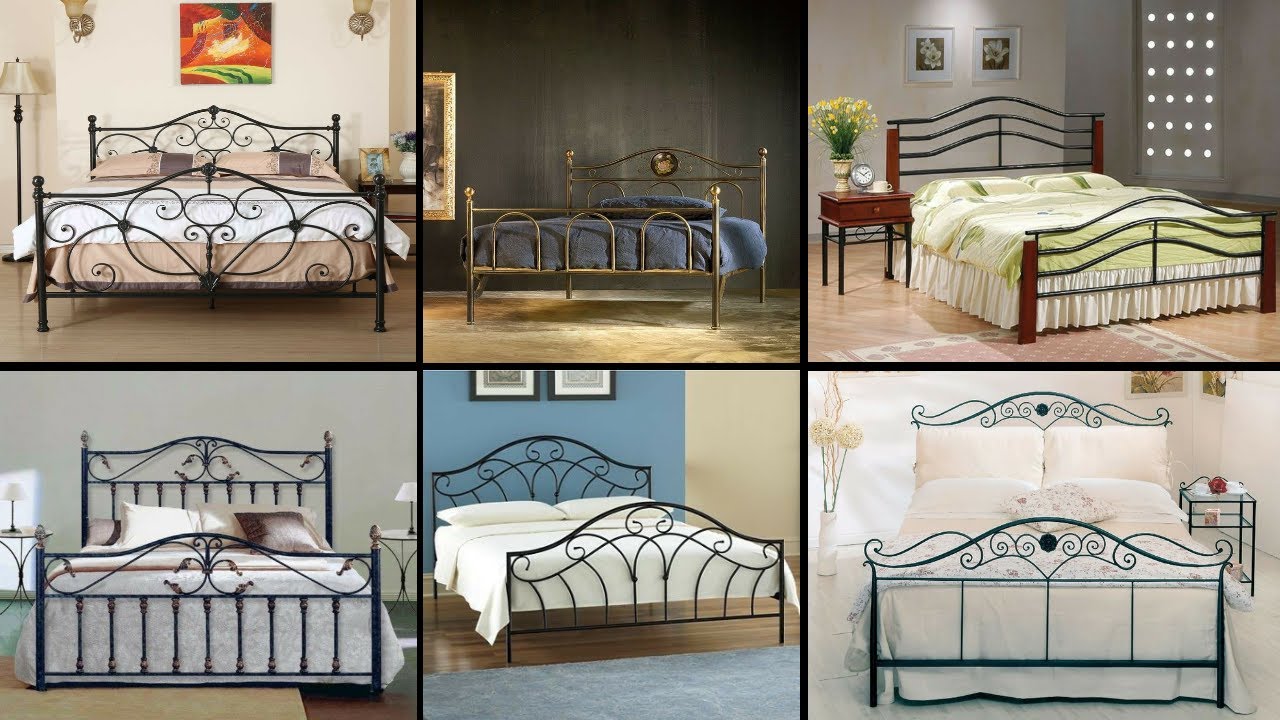 Top 40 Modern Metal Bed Design 2023 | Iron Bed Frame Ideas | Latest Metal Furniture For Home
