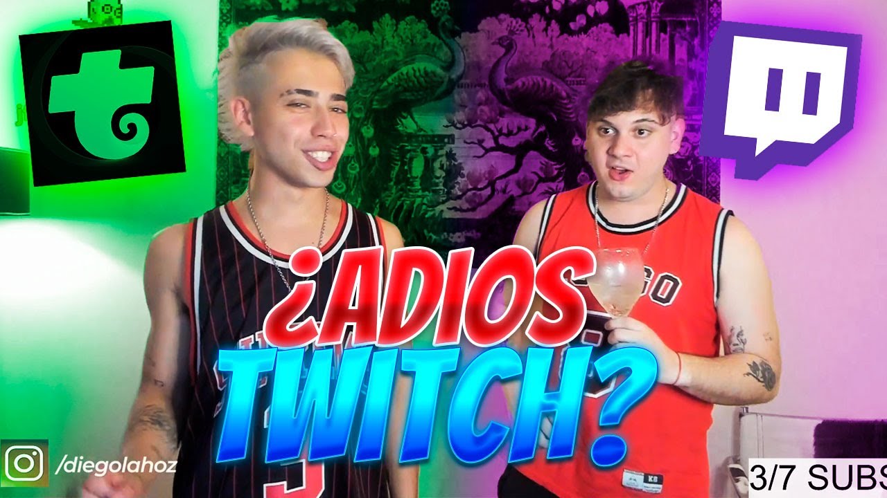 Adi&oacute;s twitch? hola trovo - Diegod ft Luck Ra
