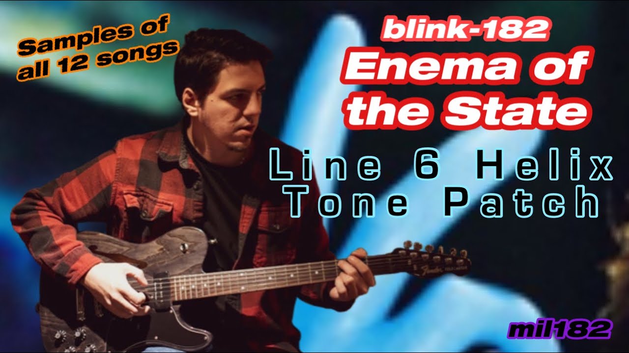 blink-182 Enema of the State Guitar Tone Demo (dirty tones, samples of all 12 songs)