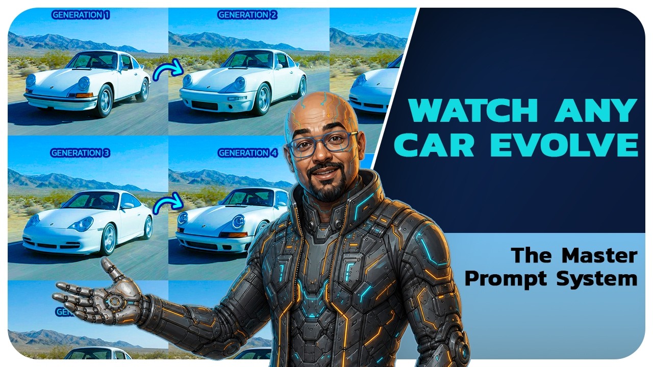 How to Make Viral Car Evolution Videos with AI (Transformers Style Morphing)