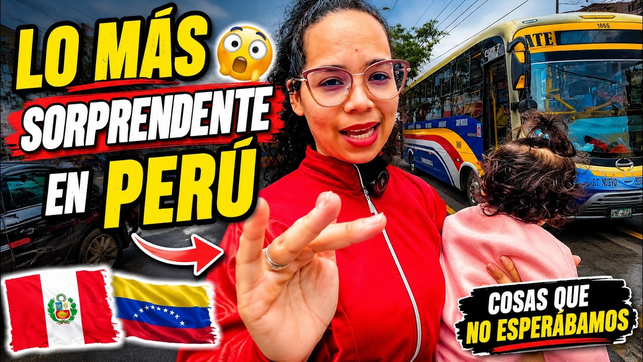 Lo que MÁS nos SORPRENDÍO al LLEGAR a Perú 🇵🇪