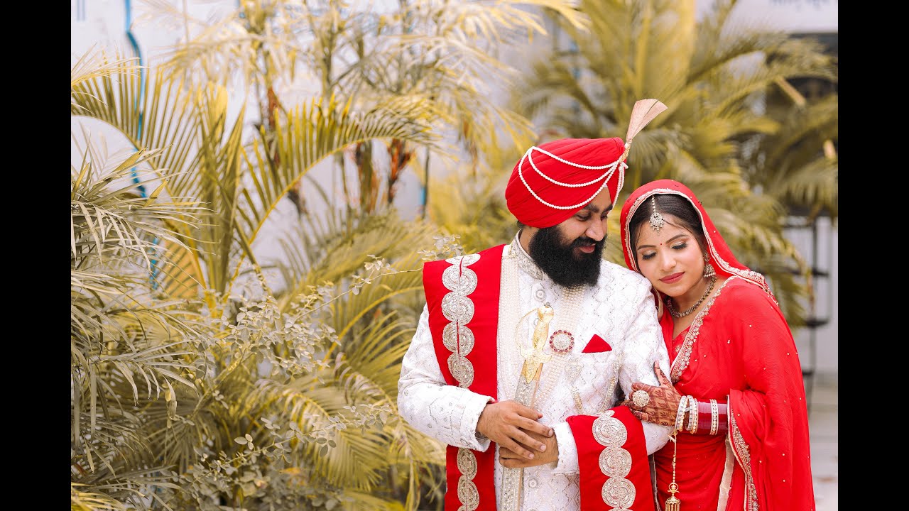 Sikh Wedding Story Inkalpreet Singh + Dilpreet Kaur LV Cinematic 9888883183 #sameday #wedding