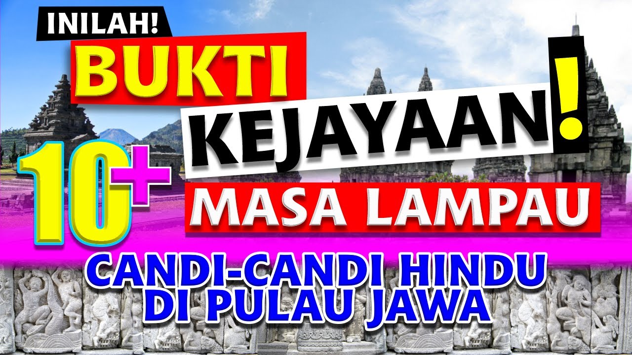 10 Candi Hindu di pulau Jawa | Bukti Kejayaan Masa Lalu #hot #tourist #java