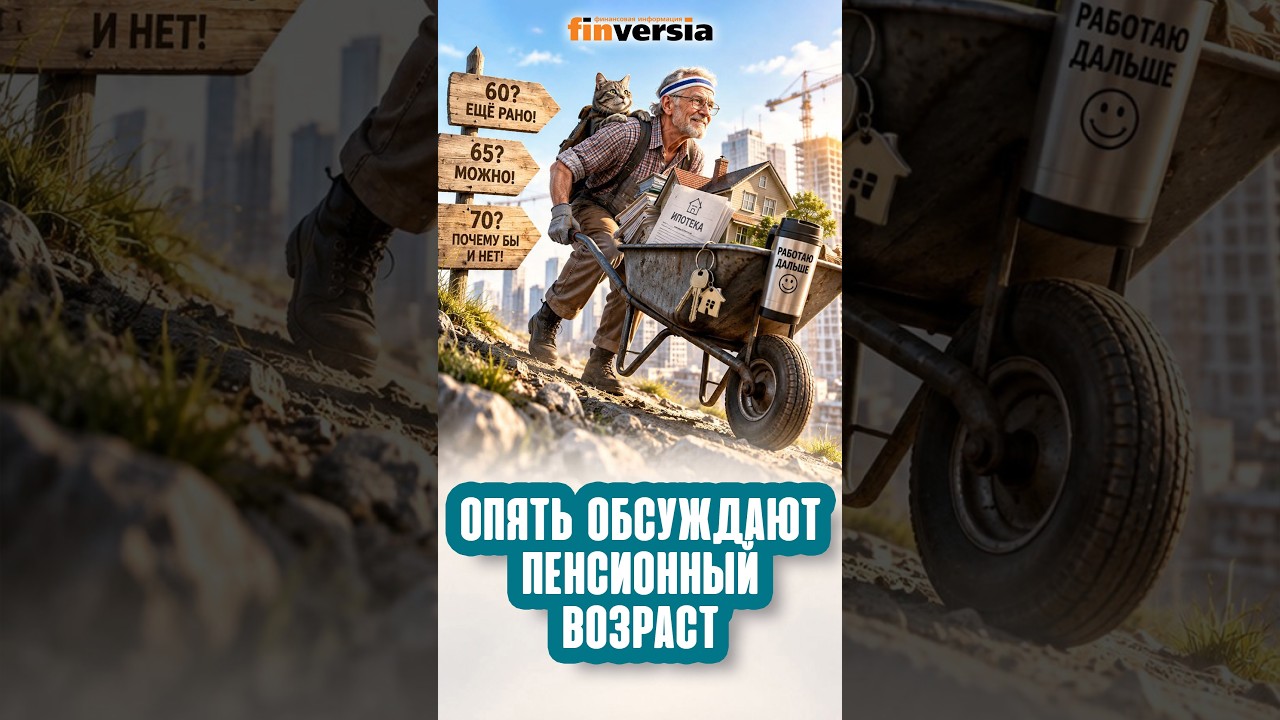 Опять обсуждают пенсионный возраст | Ян Арт. 1001 секунда об экономике