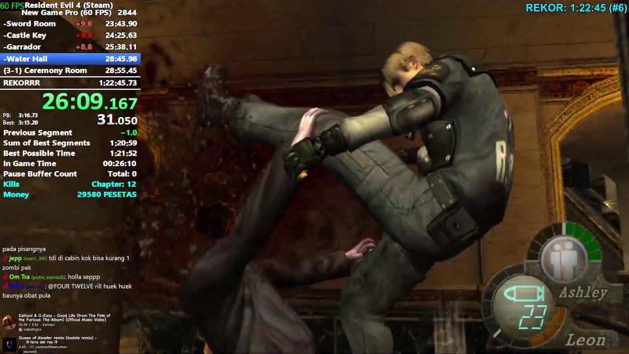 Speedrun RE4 OG | NG Pro PB Attempt