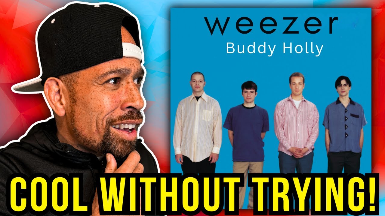REACTING to one of the COOLEST videos EVER! bringing back Weezer - Buddy Holly...