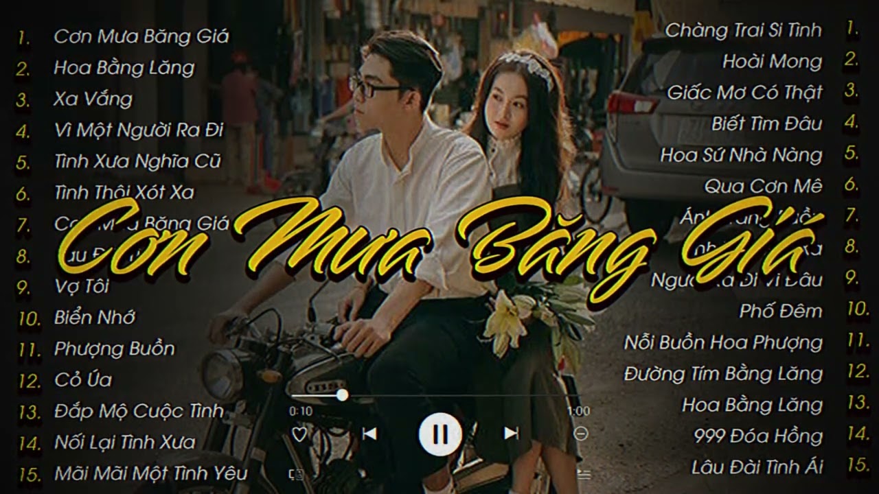 Cơn Mưa Băng Giá, Hoa Bằng Lăng, Xa Vắng - Thành Đạt | Những Bản Nhạc Xưa Lofi Thư Giãn