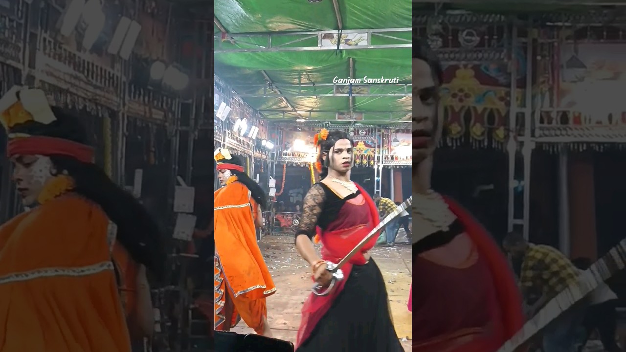 ସୁର୍ପଣଖା ର ନାସା ଛେଦନ/highlight surpanakha#short#viral video/ganjam ramayana/Ganjam Sanskruti