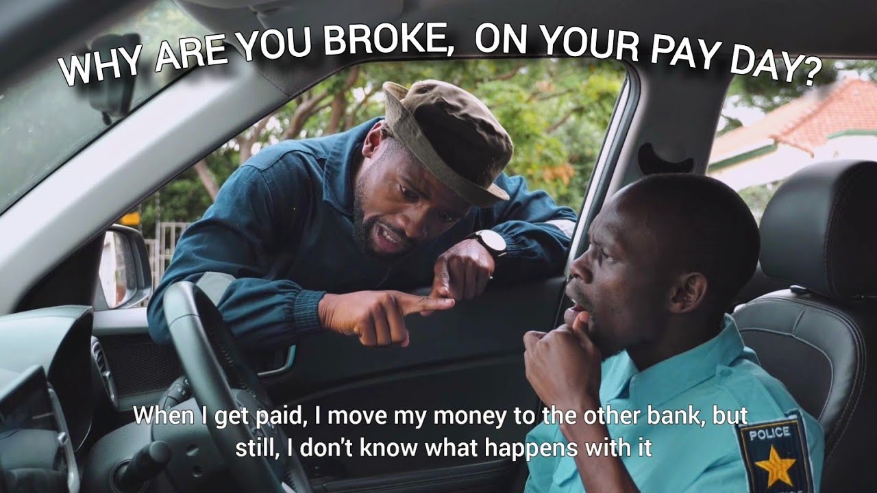 Being broke on your payday.