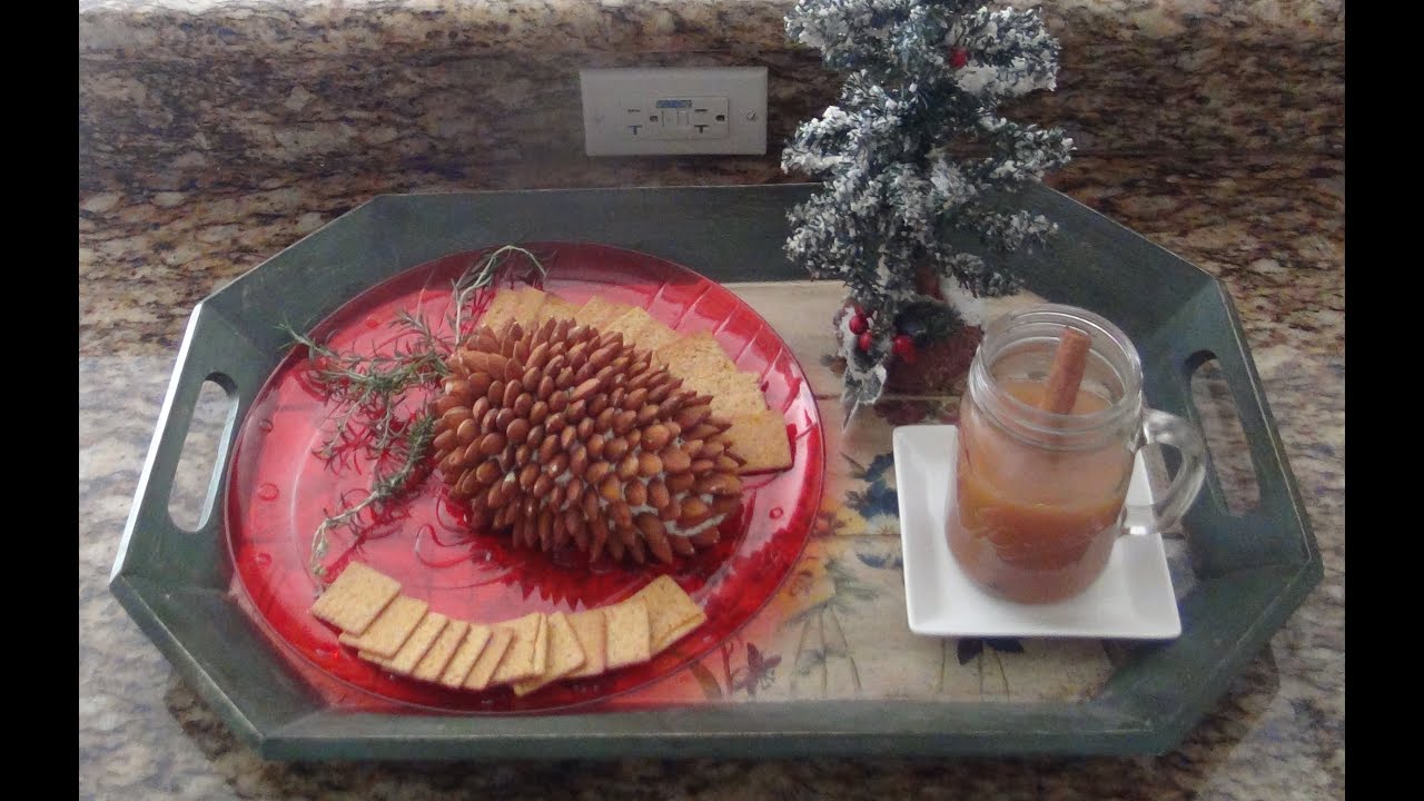 SassEsnacks ASMR: Festive | Holiday Cheese Ball, Crackers & Hot Mulled Cider (Eating Sounds)