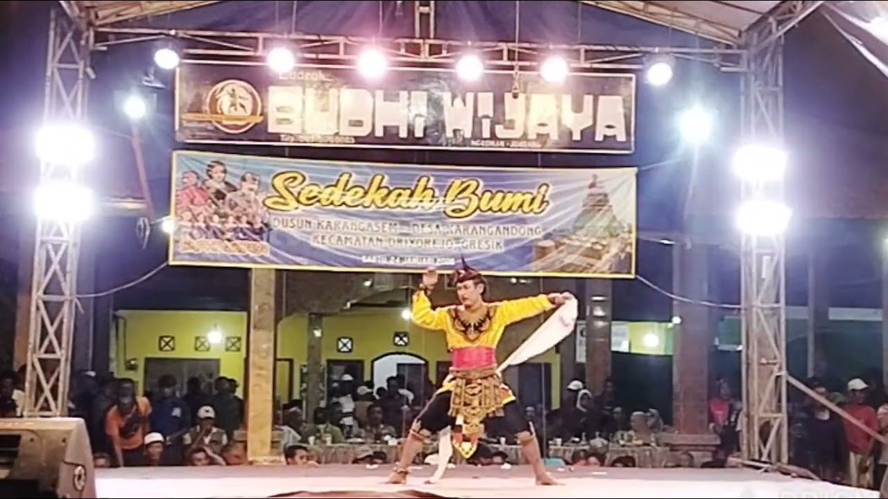 Tari remo Putra di lanjut Bedayan Sekarsari Ludruk BUDHI WIJAYA Karangasem Karangandong Driyorejo
