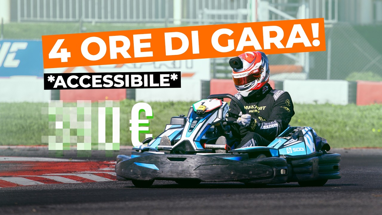 Partecipo a 4 ORE DI GARA SUI KART - Endurance 4h Sodi SWS South Garda Karting