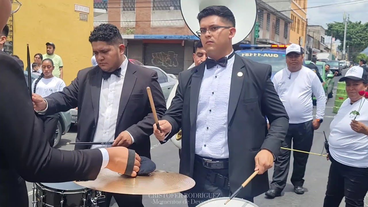 NOCHES DE ESCUINTLA 🌴 | A la par de la Banda ~ Procesión Inmaculada Concepción de la Reco, Mayo 2025