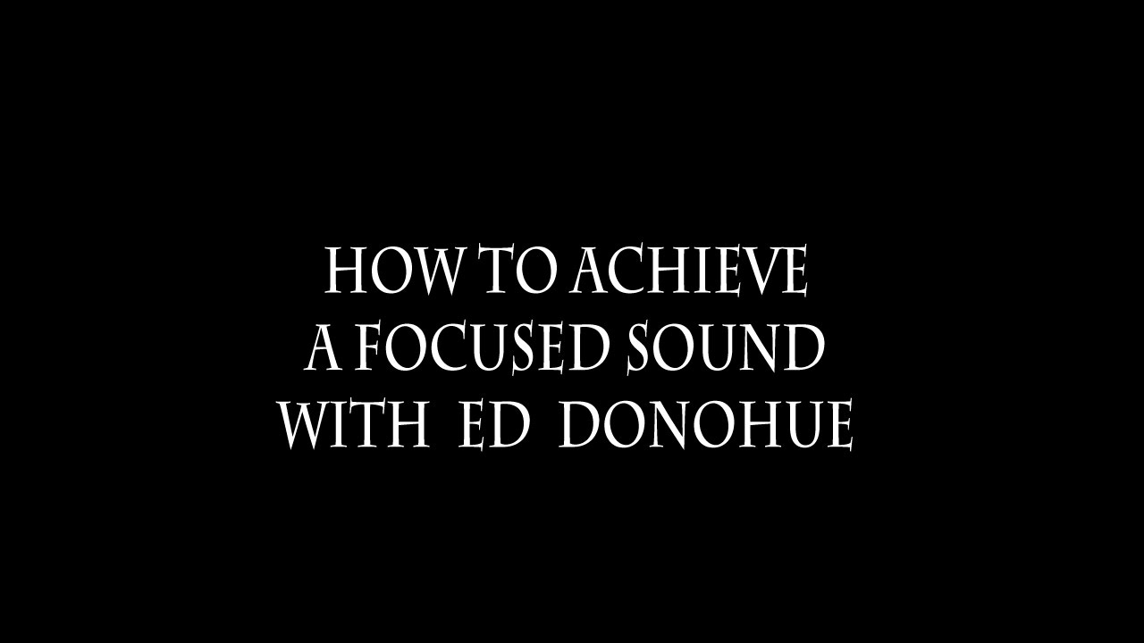 DHMF Minute Masterclass with Ed Donohue
