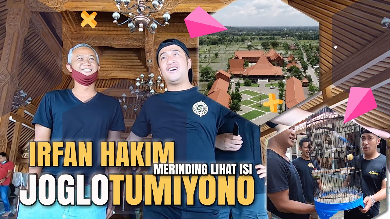 Irfan Hakim MERINDING!!! Lihat Isi JOGLO TUMIYONO || Joglo Terbesar Indonesia