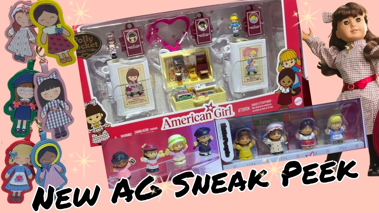 Новости и утечки об American Girl в 2026 году | American Girl Polly Pocket | American Girl Little...