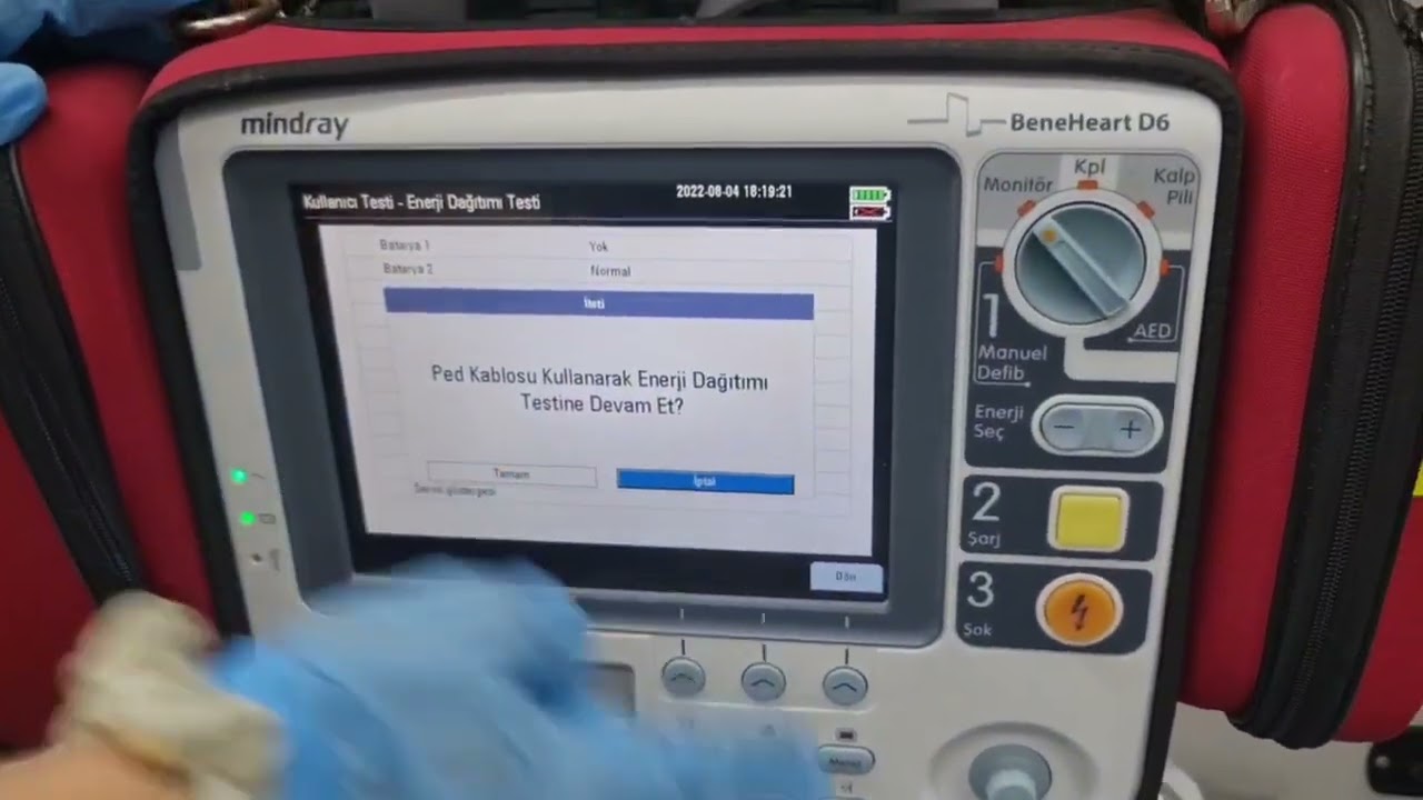 BeneHeart D6 - Mindray Servis Göstergesi Arızası Giderilmesi