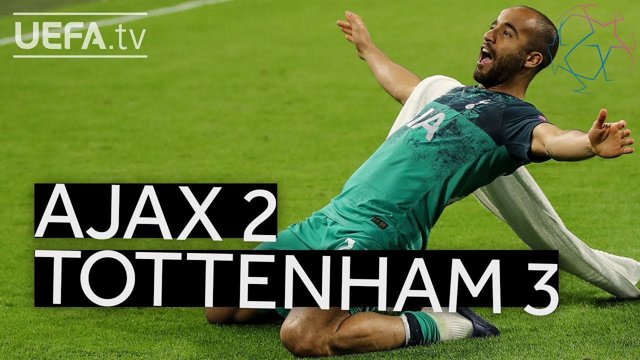 AJAX 2-3 TOTTENHAM #UCL HIGHLIGHTS