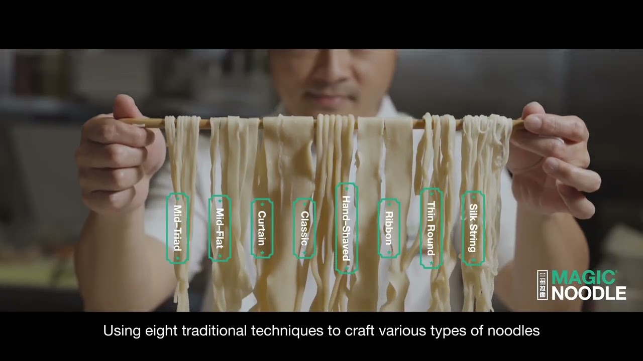 Magic Noodle #handpullednoodles