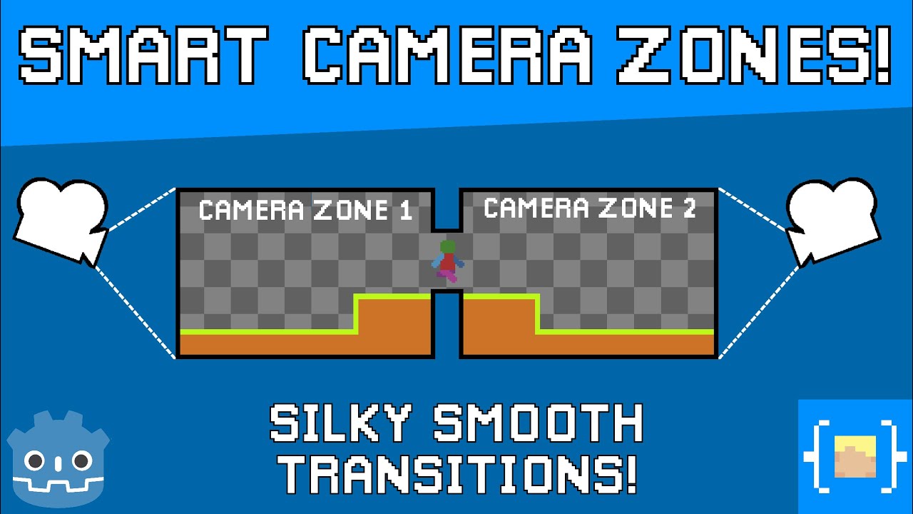 Area Based Camera with Smooth Transitions | Godot Platformer Tutorial 013