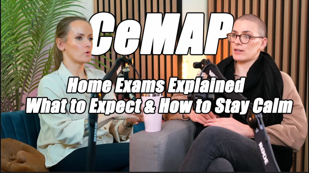 Домашняя подготовка к экзамену CeMAP: чего ожидать и как сохранять спокойствие.