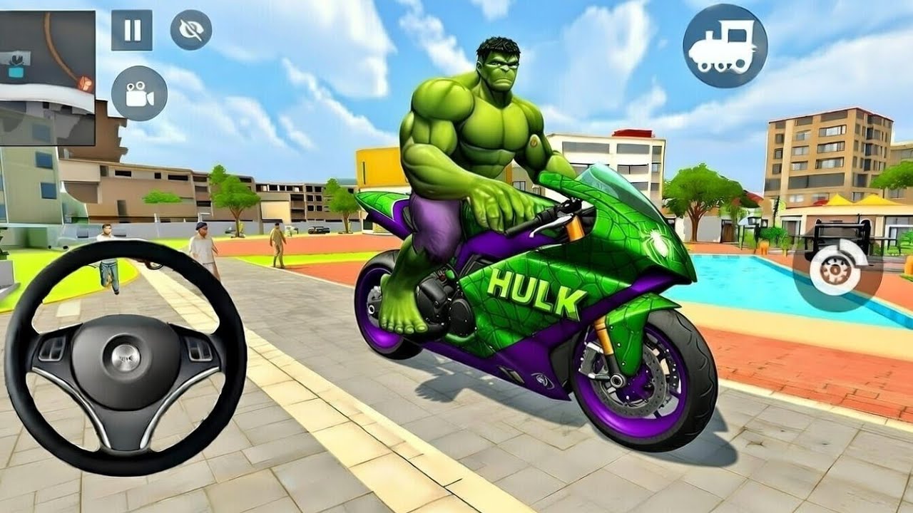 🤑Indian Thift Auto Simulator🤩Indian Showroom Purchase😯Modified Badhe Wali Hulk Bike& Car🥳Game