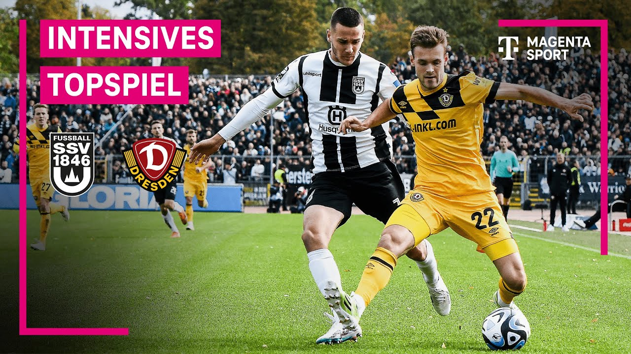 SSV Ulm 1846 &ndash; SG Dynamo Dresden, Highlights mit Live-Kommentar | 3. Liga | MAGENTA SPORT