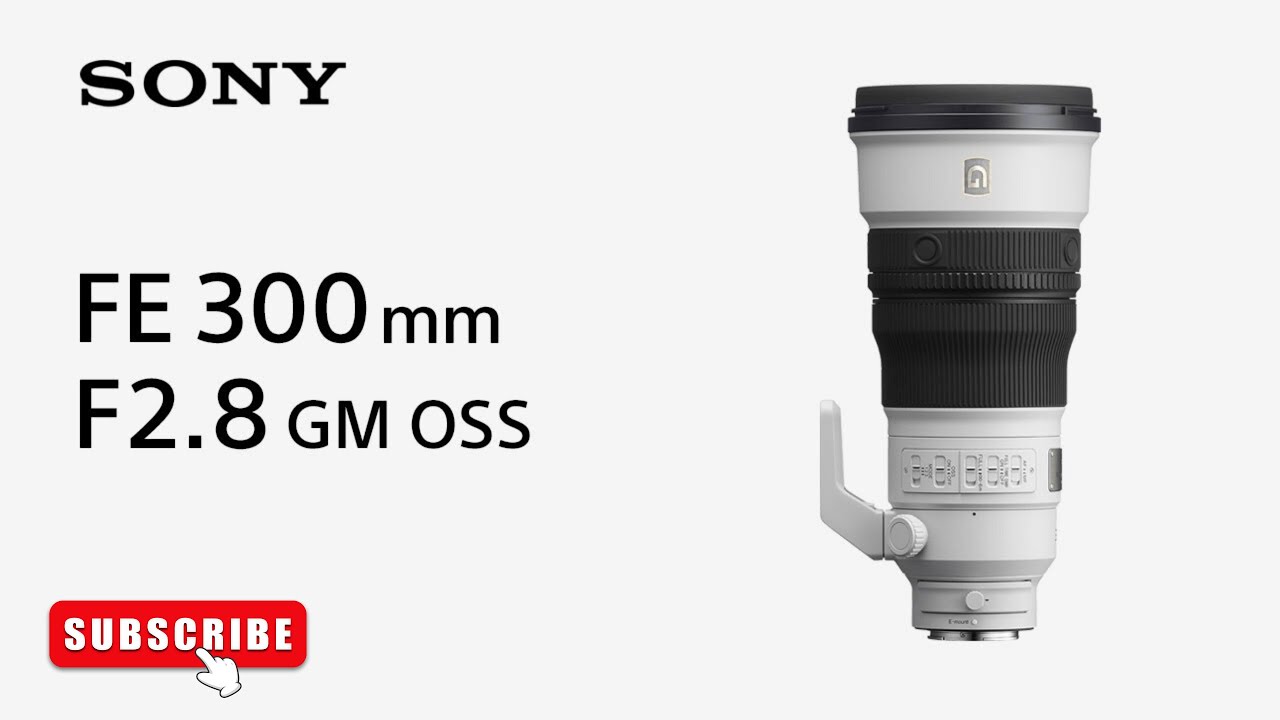 Unboxing the Sony 300mm f/2.8 GM