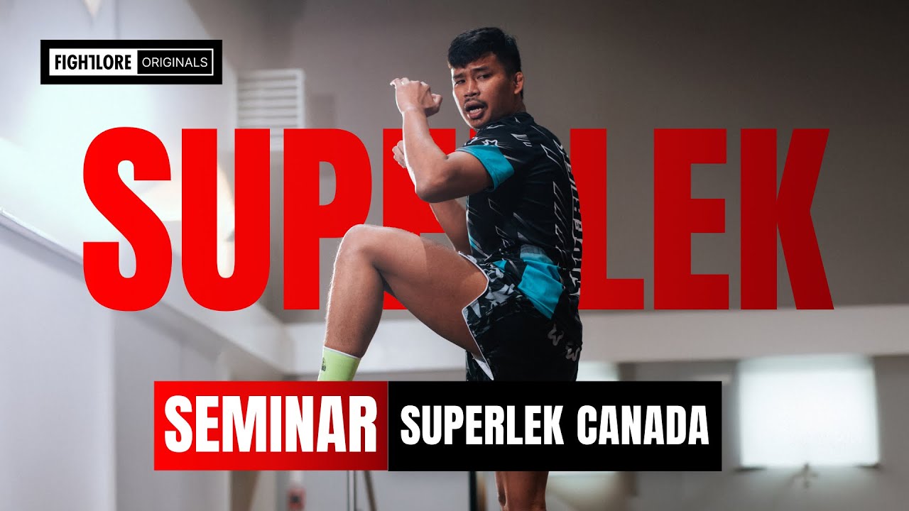 Superlek Seminar Muay Thai Masterclass I Fightlore Official