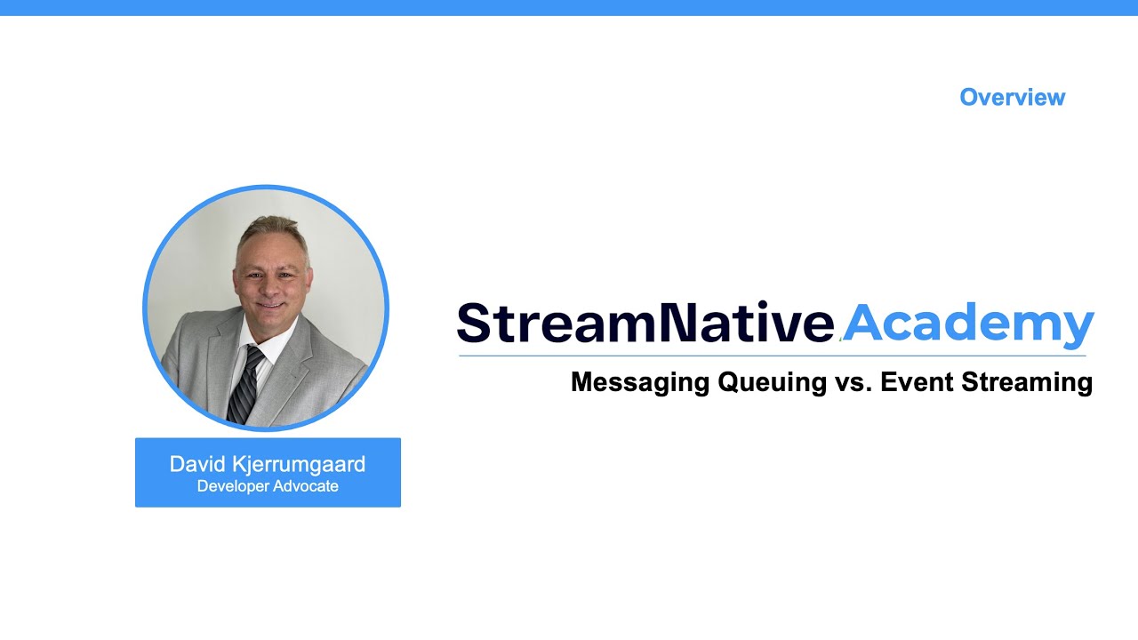 How is message queueing and event streaming different?  (1:05 min)