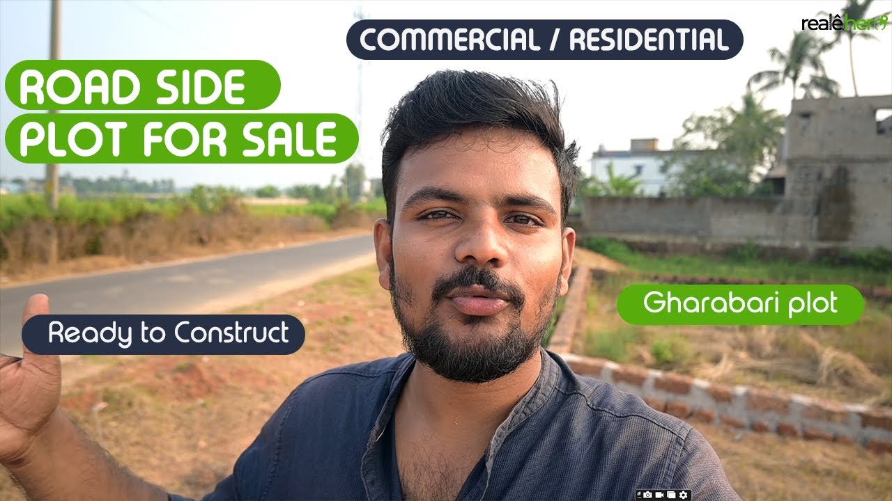 COMMERCIAL / RESIDENTIAL PLOT FOR SALE in BALIANTA Tahasil I Road side Plot I loan Available 🤑🤑