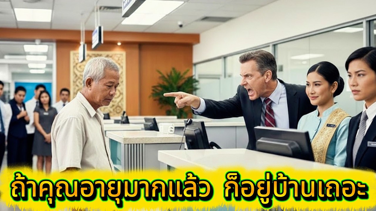 ผู้จัดการธนาคารอเมริกาดูหมิ่นชายชราชาวไทย เช้าวันถัดมา ผู้บริหารกว่า 50 คนต้องคุกเข่าขอขมา