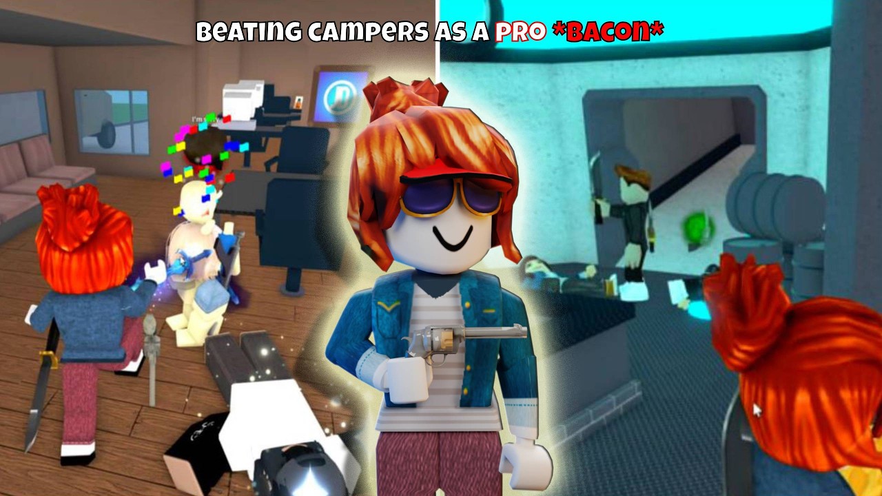 BEATING CAMPERS AS A PRO *BACON* (Murder Mystery 2)