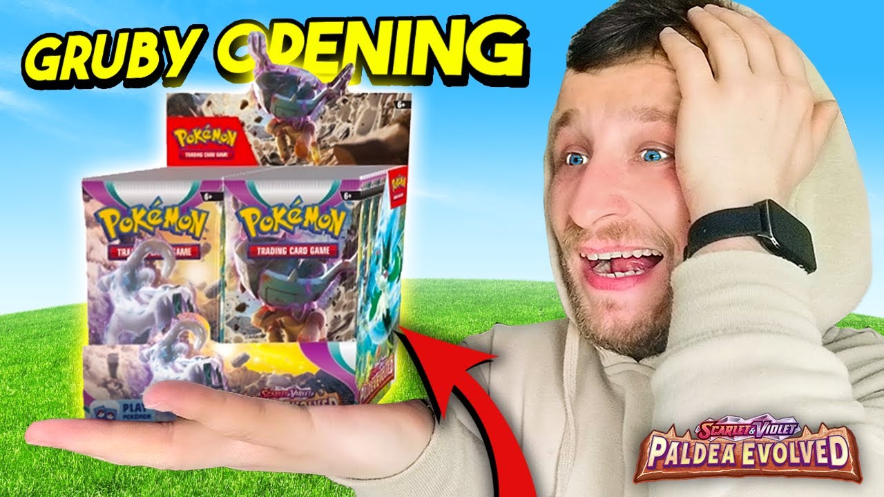 M&Oacute;J PIERWSZY OPENING BOOSTER BOXA! PALDEA EVOLVED
