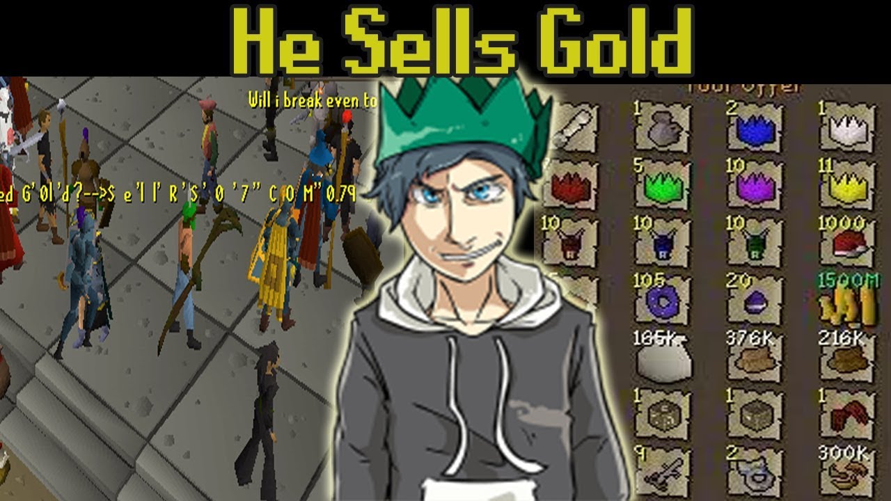 He Makes $2,000 A Week Selling RuneScape Gold
