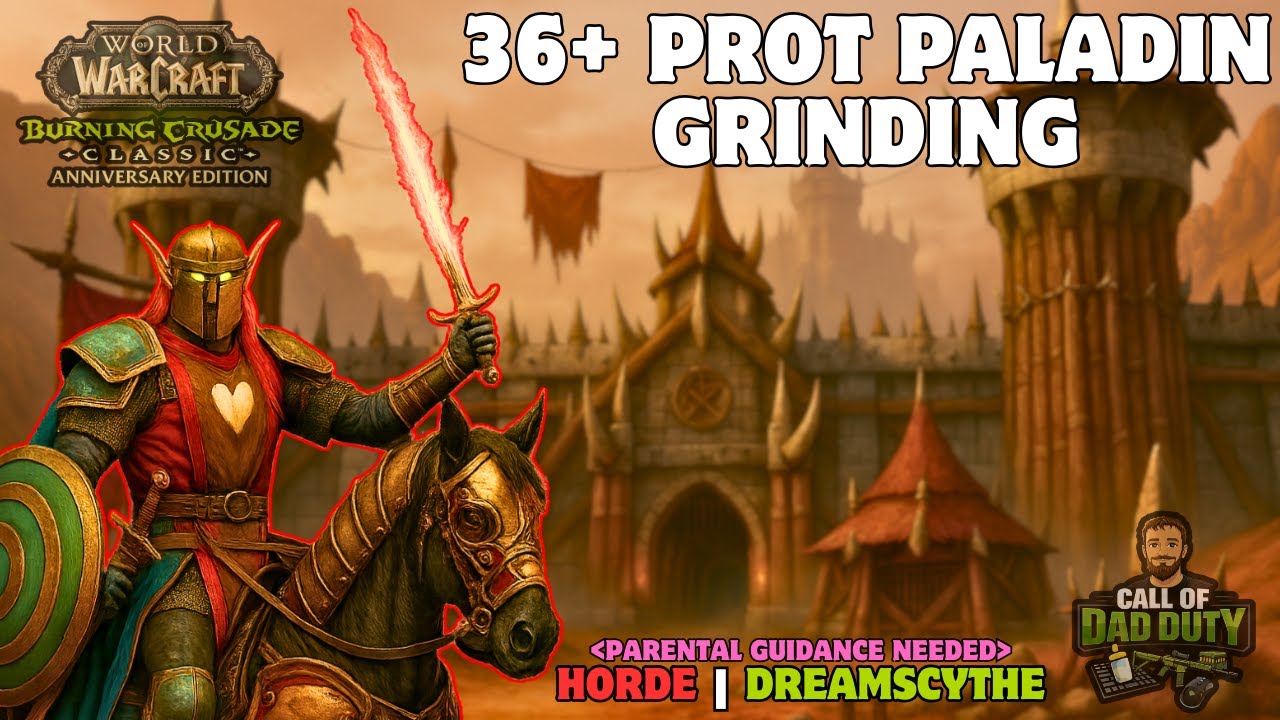 World of Warcraft | Saturday Evening Protection Paladin Grind